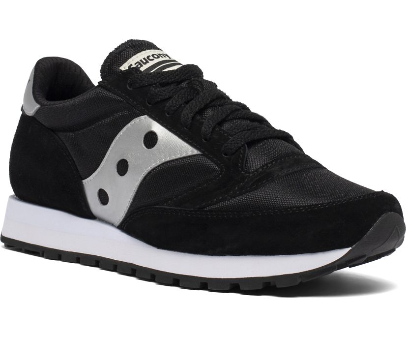 Women's Saucony Jazz 81 Originals Black / Silver | Singapore 023VRWD